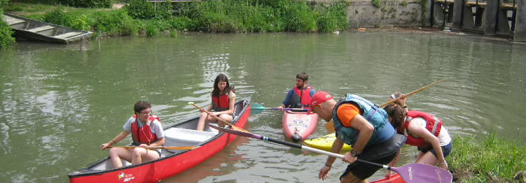 Attività in canoa al Parco Naturale della Savarona