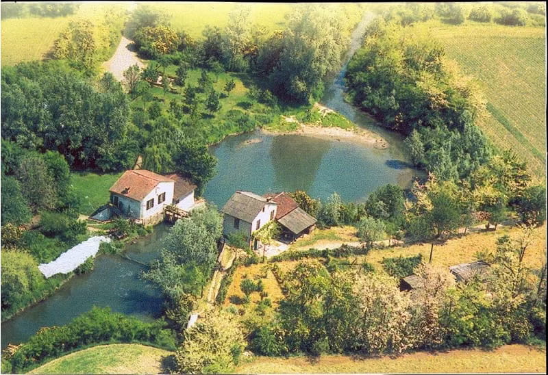 Base Scout del Chiavicone - Vista della struttura nel Parco della Savarona