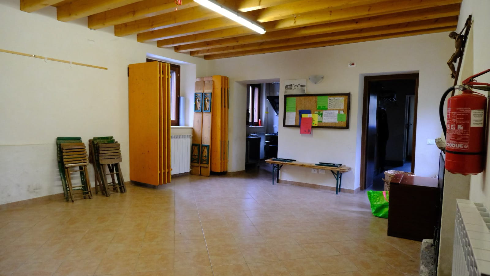 Base Scout del Chiavicone - Sala comune interna