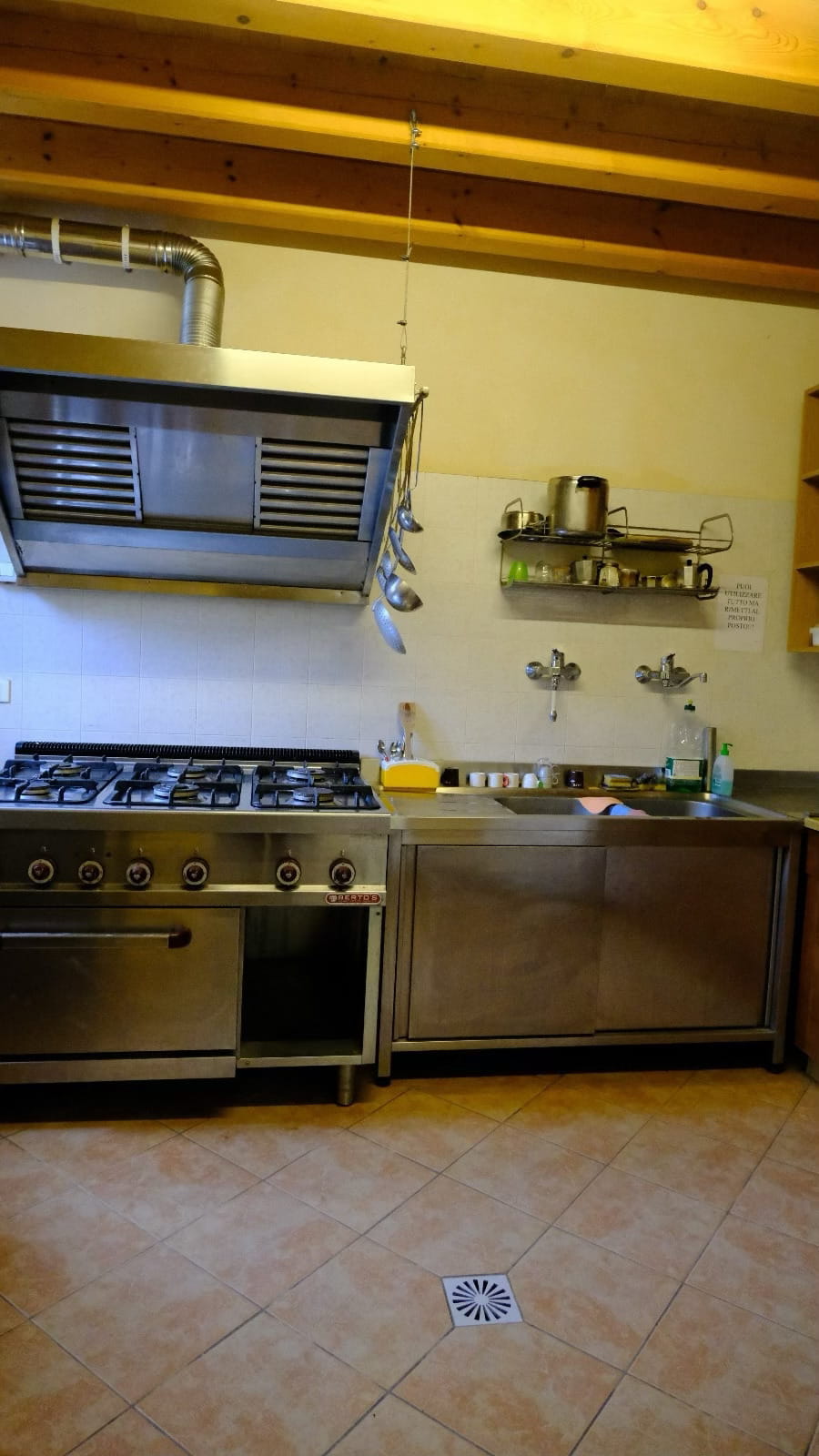 Base Scout del Chiavicone - Cucina attrezzata